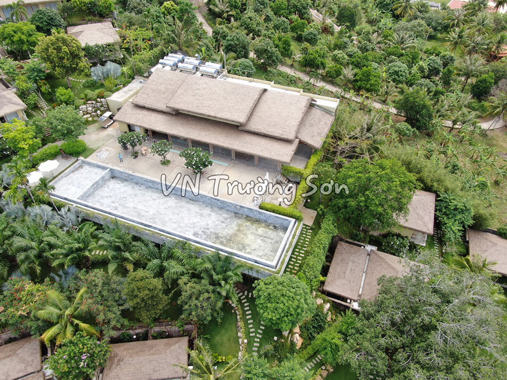 Dự Án Thi Công Mái Lá Nhân Tạo Lahana Resort Phú quốc